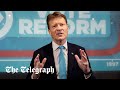 Reform uk to stand in virtually every seat tice announces