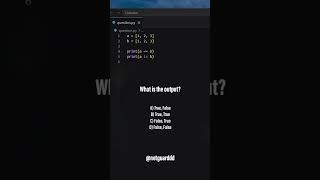 What is the output? Write your answer in comment 💬