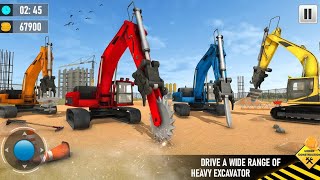 Drill Truck Machine Simulator - Highway Bridge Construction - Android Gameplay screenshot 4