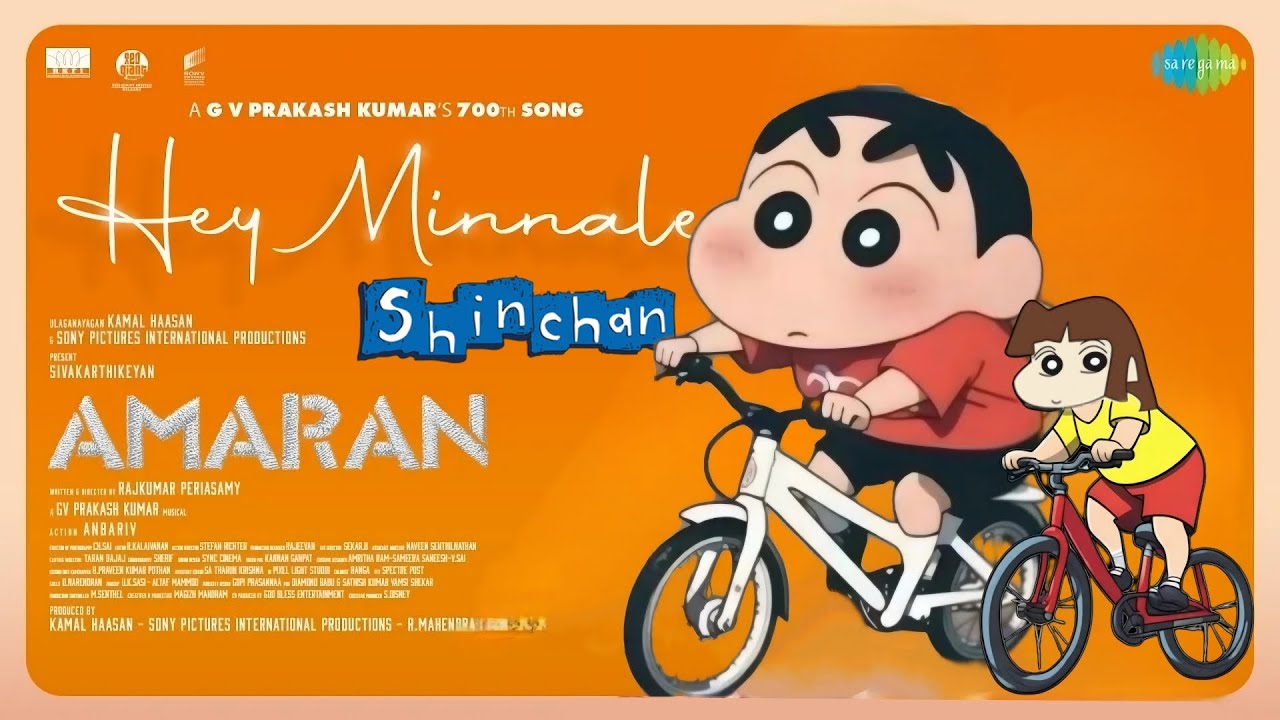 Amaran - Hey Minnale Shinchan Version | Dreams Creativity