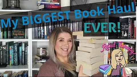 BIGGEST BOOK HAUL EVER!!!! OVER 60 BOOKS UNDER $25!! PART ONE