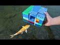 LEGO FISH-TRAP Catches RARE ORANGE Fish!