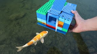 LEGO FISHTRAP Catches RARE ORANGE Fish!