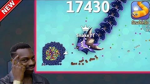 I Find Huge Score Bundle In The Map Corner! Best Snakeio Gameplay