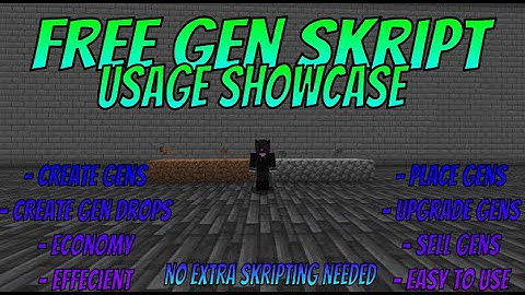 Free Easy To Use Gen Skript | Download & Tutorial | 1.21+ & 1.18 - 1.20.5