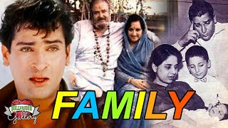 Shammi Kapoor Family With Parents, Wife, Son, Daughter, Brother, Nephew & Biography