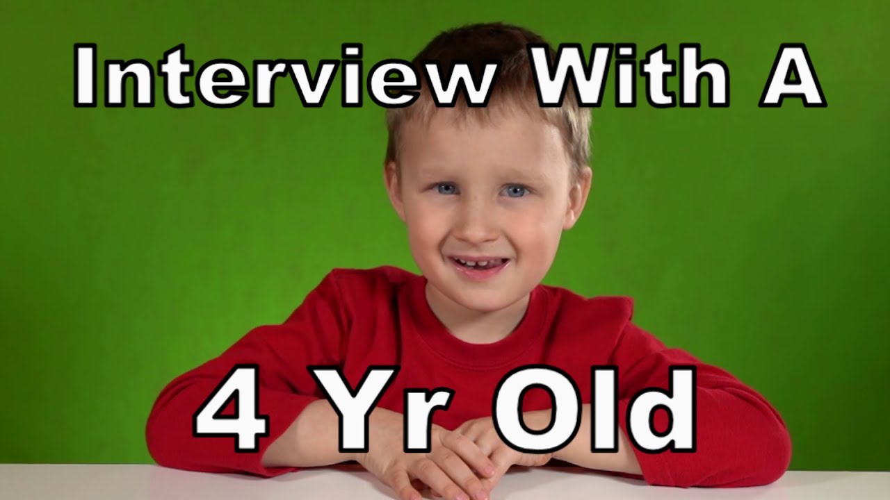 Conversation With A 4 Year Old YouTube