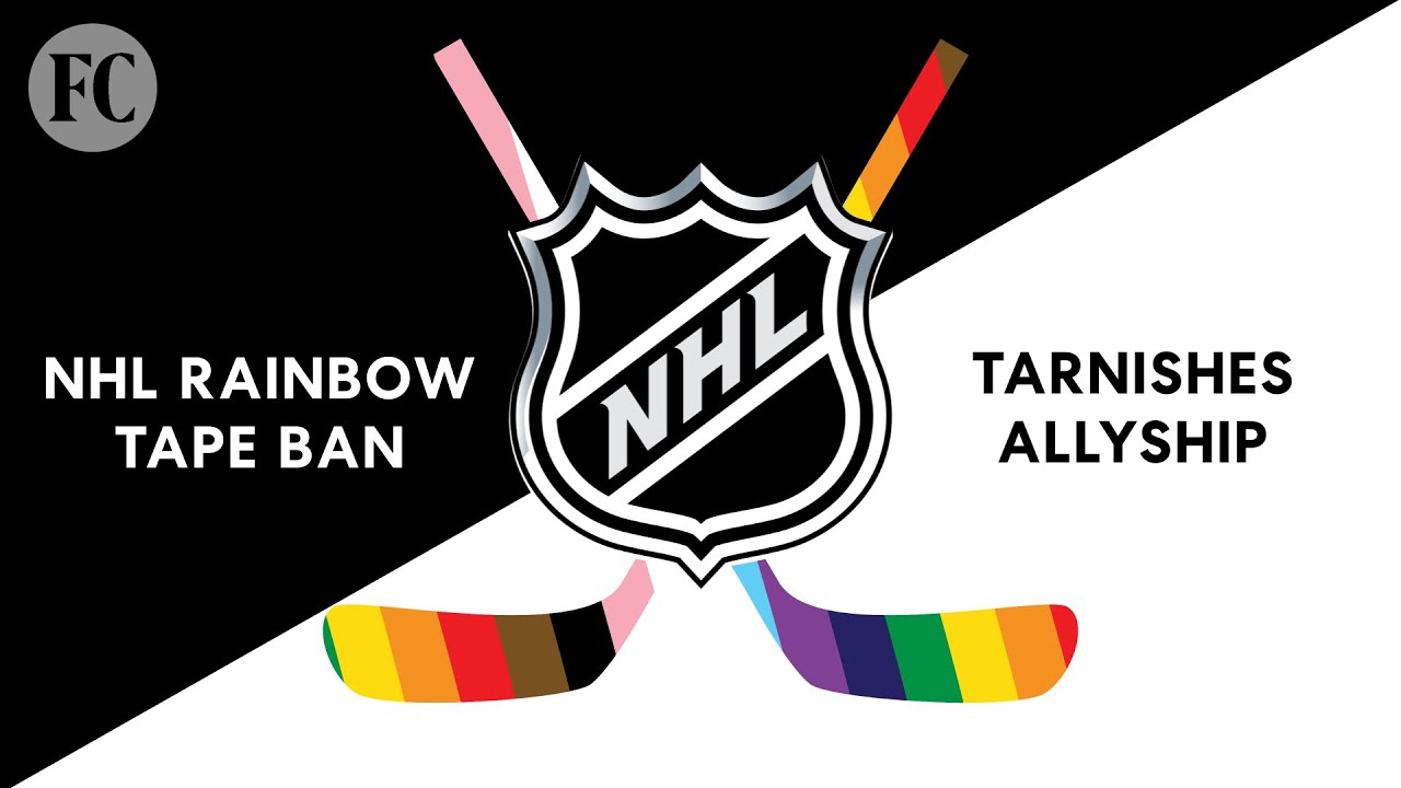 NHL bans players from displaying Pride tape