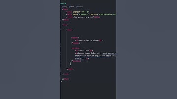 Estrutura semântica HTML
