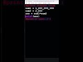 how to print large numbers in formatted style in python | python programming #python #programmingtip