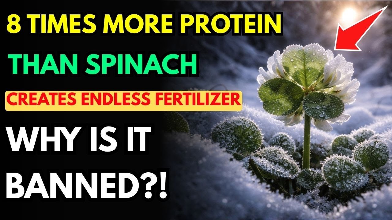 8x More Protein Than Spinach. Creates Infinite Fertilizer. Why Was It Erased?