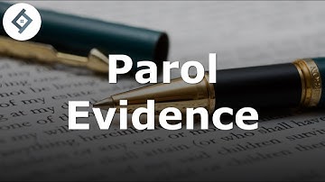Parol Evidence Rule | Contract Law