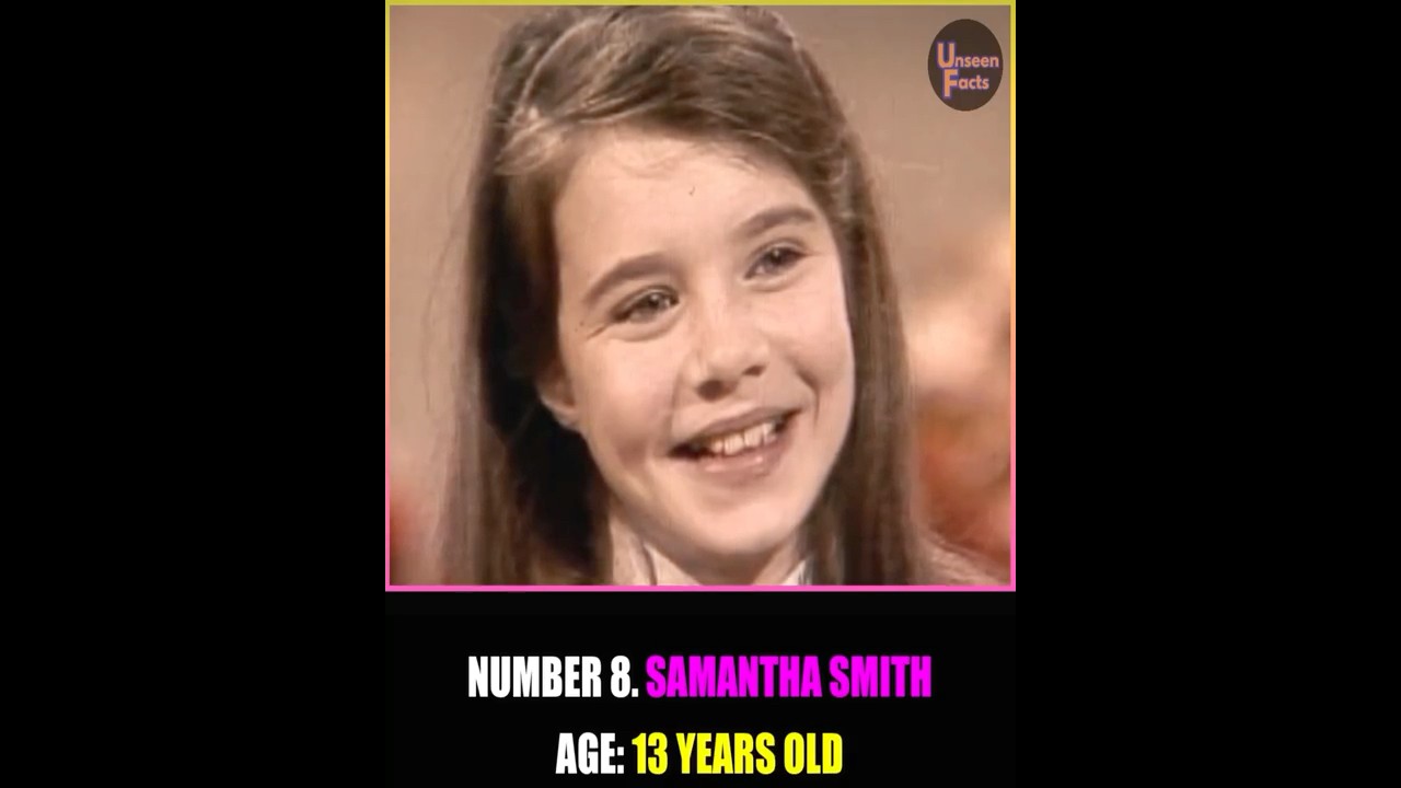 Вспоминая Саманту Смит, 13-летнюю посол, погибшую в авиакатастрофе в 1985 году.