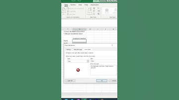 Data Validation formulas for Excel Forms | Tips and tricks