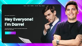 CREATE a PROFESSIONAL Portfolio Website in 2025!