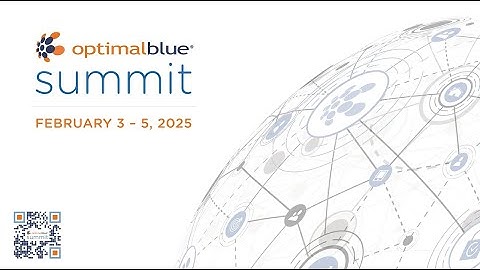 Optimal Blue Summit – February 3 – 5, 2025