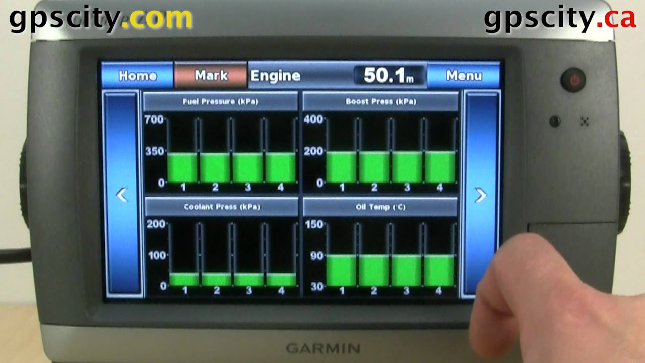 Look at Some of Guages in 720 Series with GPS City - YouTube