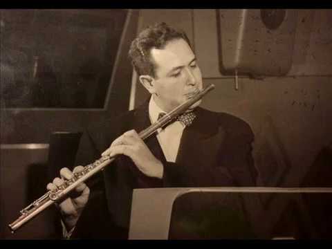 Julius Baker plays Bach Sonata in G minor - Live, 1957