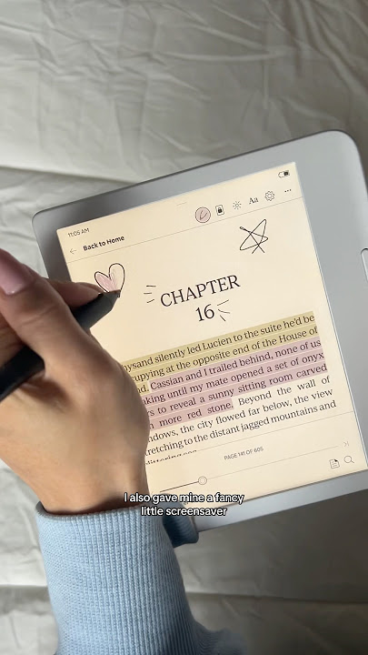 unboxing a COLOURED e-reader📚✨💗 // Kobo Libra Colour