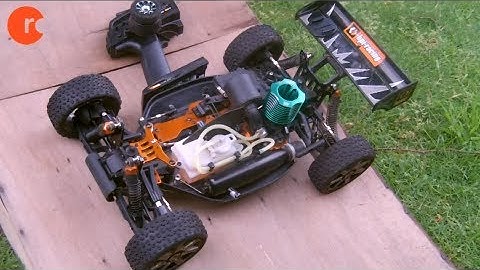 HPI Trophy 3.5 First start with ARNE 21 Engine