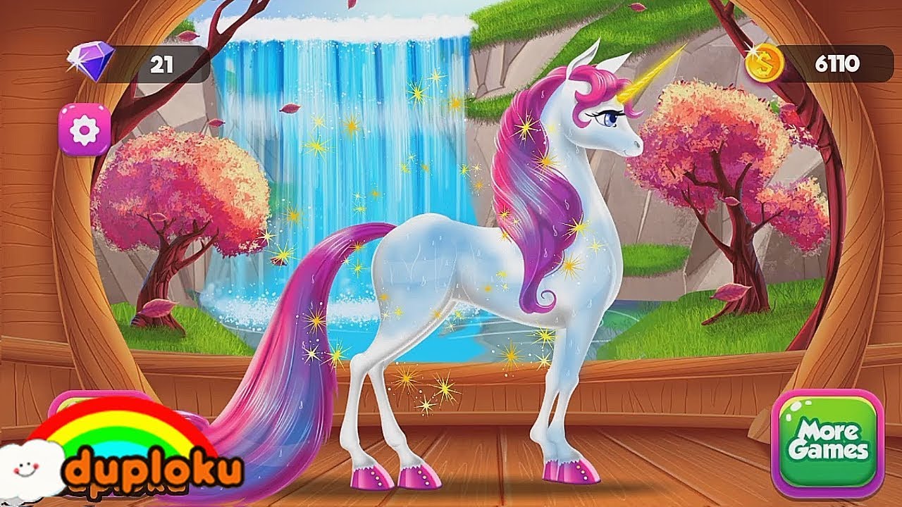 Game Unicorn My little unicorn Game Review Duploku YouTube
