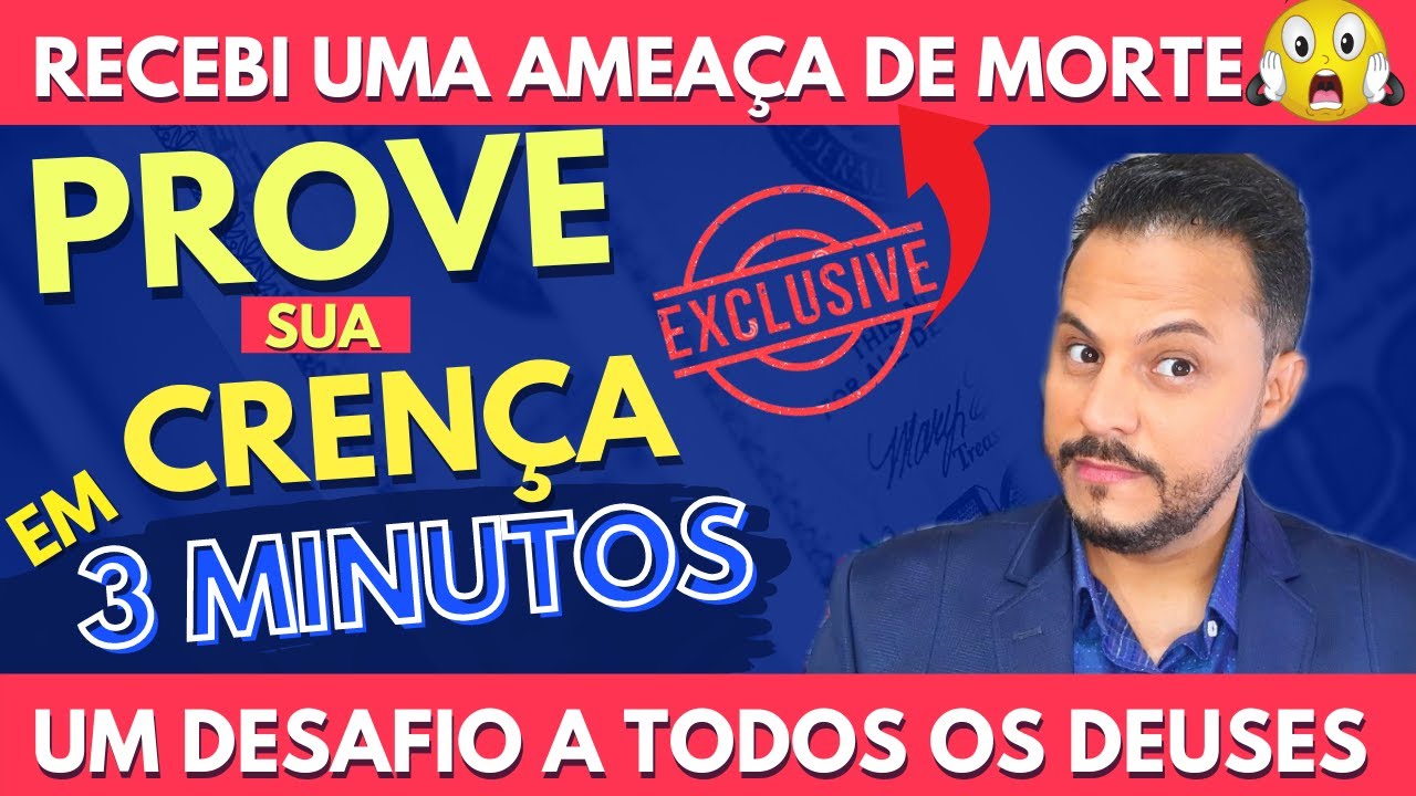 O EX-PASTOR ATEU JASON FERRER É UM SEM-NOÇÃO. ELE PENSA QUE VAI MUDAR A  MENTE DOS CRENTES DE UMA HORA PRA OUTRA APENAS DEBOCHANDO DAS CRENÇAS  ALHEIAS E ULTRAJANDO AS DIVINDADES E