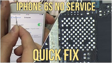 iPhone 6S No Service (Easy and Fast Fix)