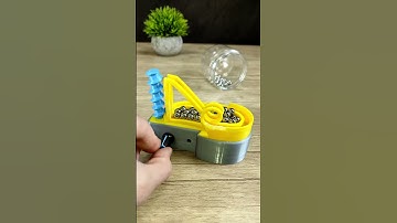 3D Printed Motorized Marble Run Machine - Marblevator || 3D Printing Timelapse