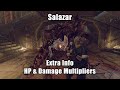 Re4  salazar extra info hp  damage multipliers