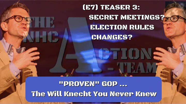 The NHCA-Team (E7) Teaser 3: Secret Meetings? Elec...