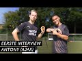 INTERVIEW & VOETBAL CHALLENGES met ANTONY (AJAX)