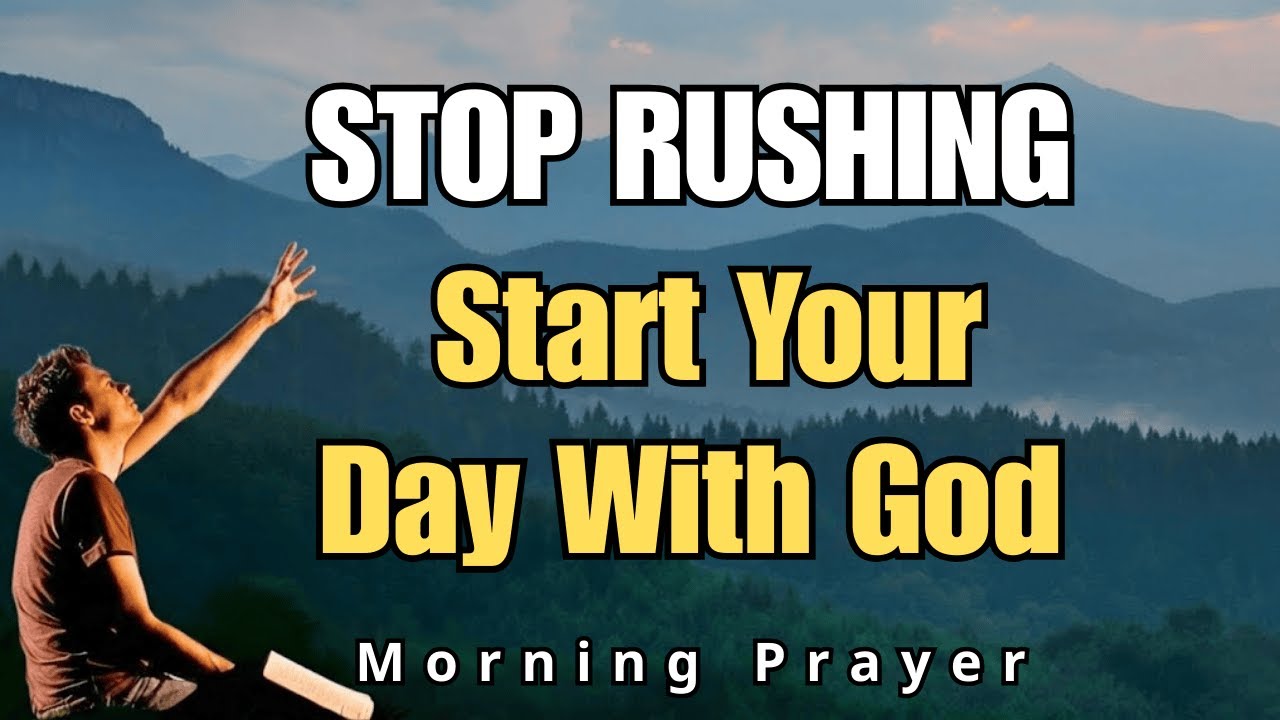 Morning Prayer to Start Your Day With God | Release Anxiety & Find Rest