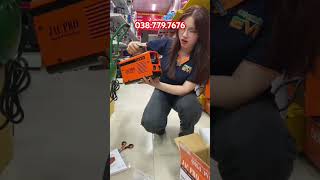 Máy hàn que mini MMA200 Jacpro chuyên 2li6 cực khoẻ #mayhan #mayhanque #mayhangiare  #mayhanmini