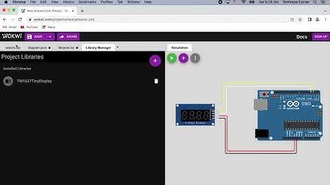 Обзор виртуальной Arduino на Wokwi