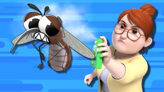 Mosquito Go Away Right Now | Mosquito Song + More - Pandobi English Nursery Rhymes and Kids Songs