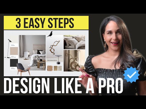 INTERIOR DESIGN 101 😱 EASY STEPS TO DESIGN SPACES LIKE A PRO!