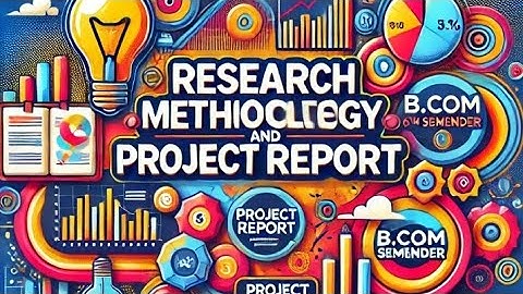 OU Degree B.Com 3rd Year 6th Semester  Research Methodology & Project Report  Complete Syllabus 2025