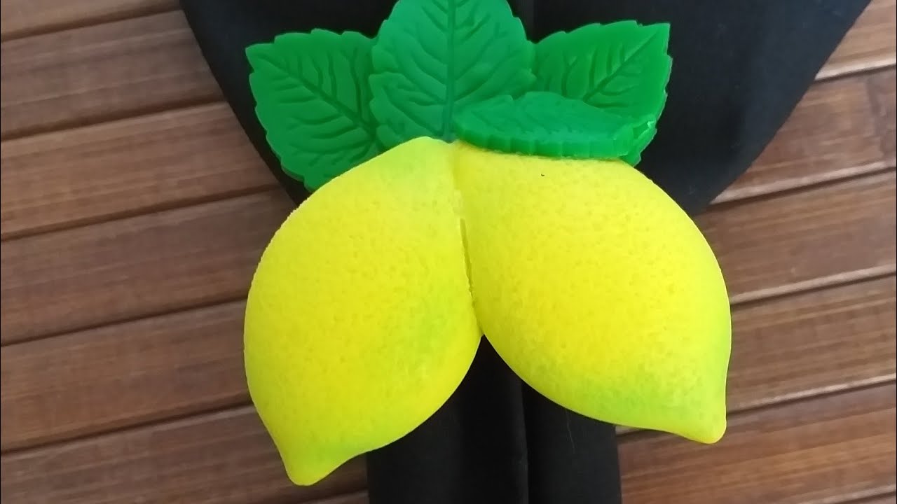 Porta guardanapos Limão siciliano de Biscuit