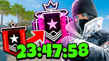 Copper to Champion in ONE STREAM - Siege X Ranked Speedrun