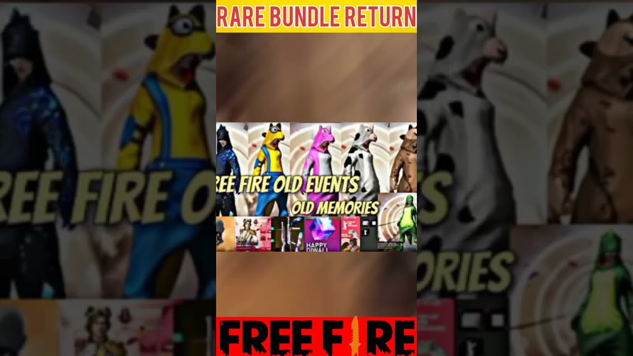 Why free fire return all rare bundles 😥💔