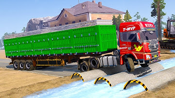 Spintires: Mudrunner Mod Truck | Driver Skills Gameplay | Game Daily #mudrunner #spintires