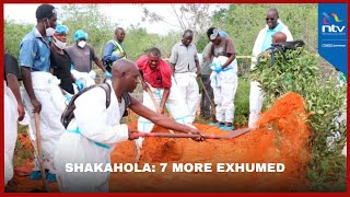 7 bodies exhumes in phase 5 of the Shakahola exhumation