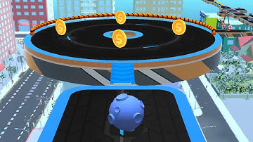 Sky Rolling Ball 3D - All Levels Gameplay Android iOS Level 192