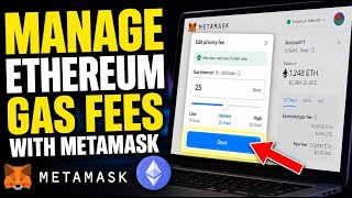 How to manage Ethereum gas fees with MetaMask - Beginner Guide