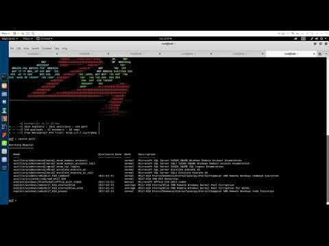 ハッキング 1 1 Metasploitを利用したwindows8ハッキングデモ Ms17 010 自習室 Youtube