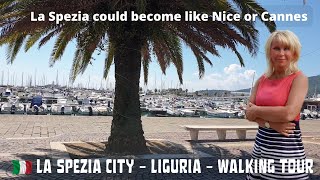 🇮🇹La Spezia, Italy Walk Tour on The Central Streets of La Spezia