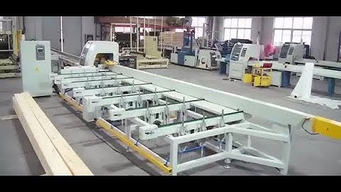 SF6060 automatic cutoff saw with feeding system