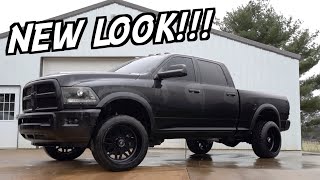 RAM BASE MODEL TRADESMAN UPGRADES!!! LARAMIE SWAP!!!