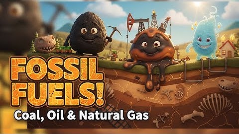 What Are Fossil Fuels? ⛽️ Coal, Oil & Natural Gas Explained for Kids!