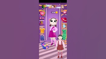 Talking Angela2 SQUID GAME SEASON 3 - Jump Rope Official Song squid game Netflix #mytalkingangela2